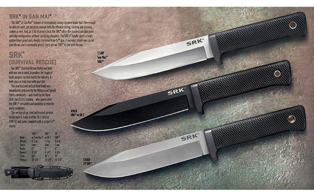 COLD STEEL | SRK - Das Survival Rescue Knife Messer  Image 3 from 5