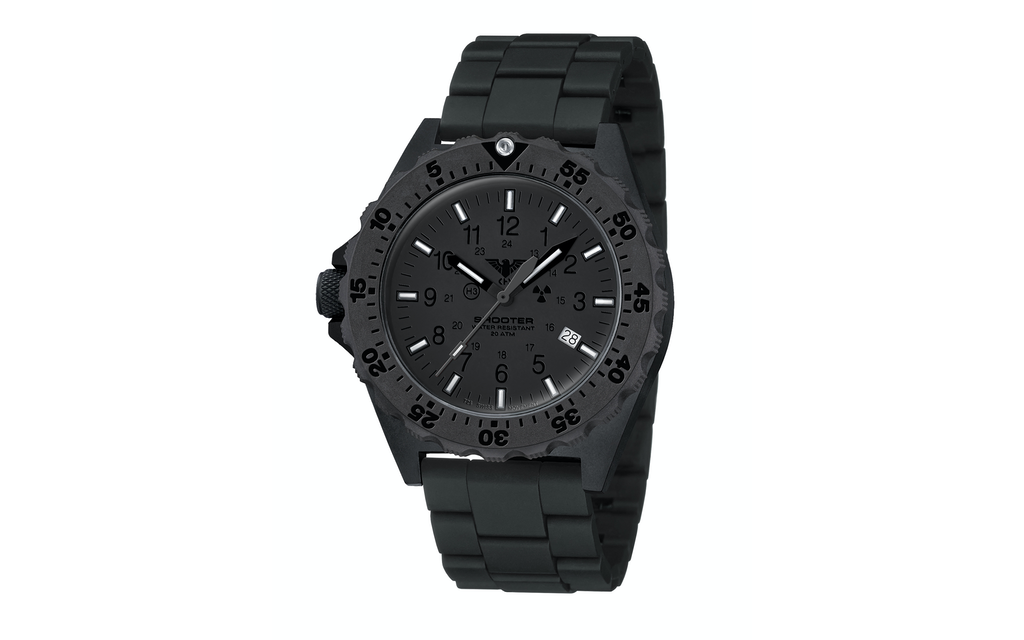KHS Tactical Watches | Shooter MKII XTAC NEOCARB® Karbon Black