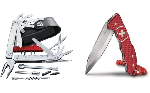 VICTORINOX SET | Hunter Pro & Multi SwissTool X Plus - 38 Funktionen + 30 Nm Ratsche  