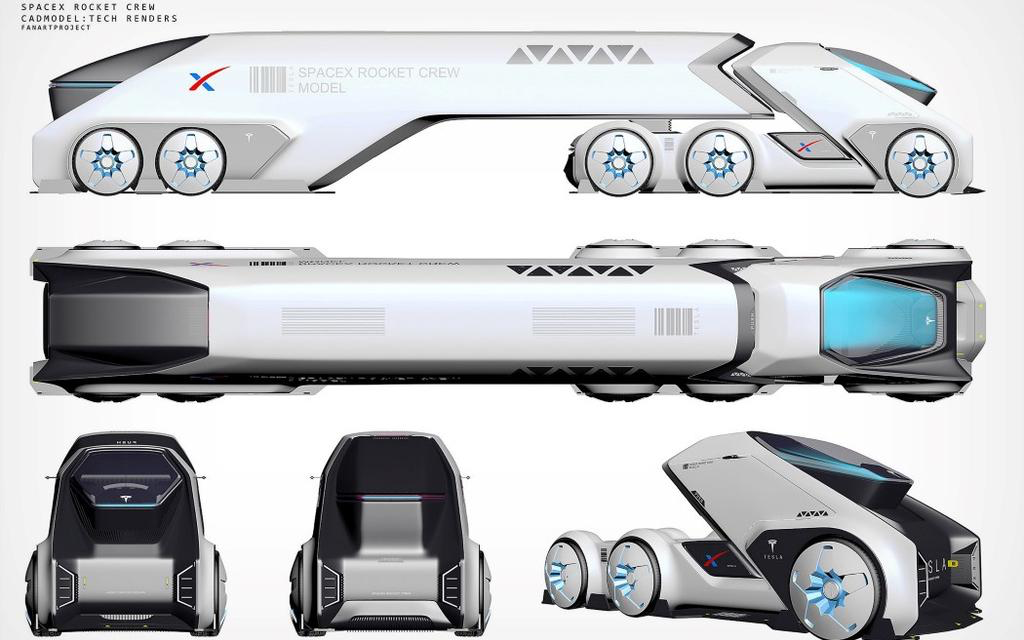 SPACEX & TESLA Semi | SPACE Truck Crossover Bild 3 von 8