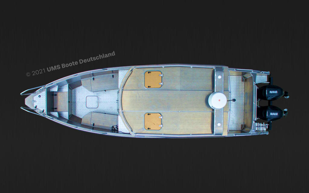 UMS 865 CABIN | Das robuste Aluminium Boot für Profis Bild 2 von 13