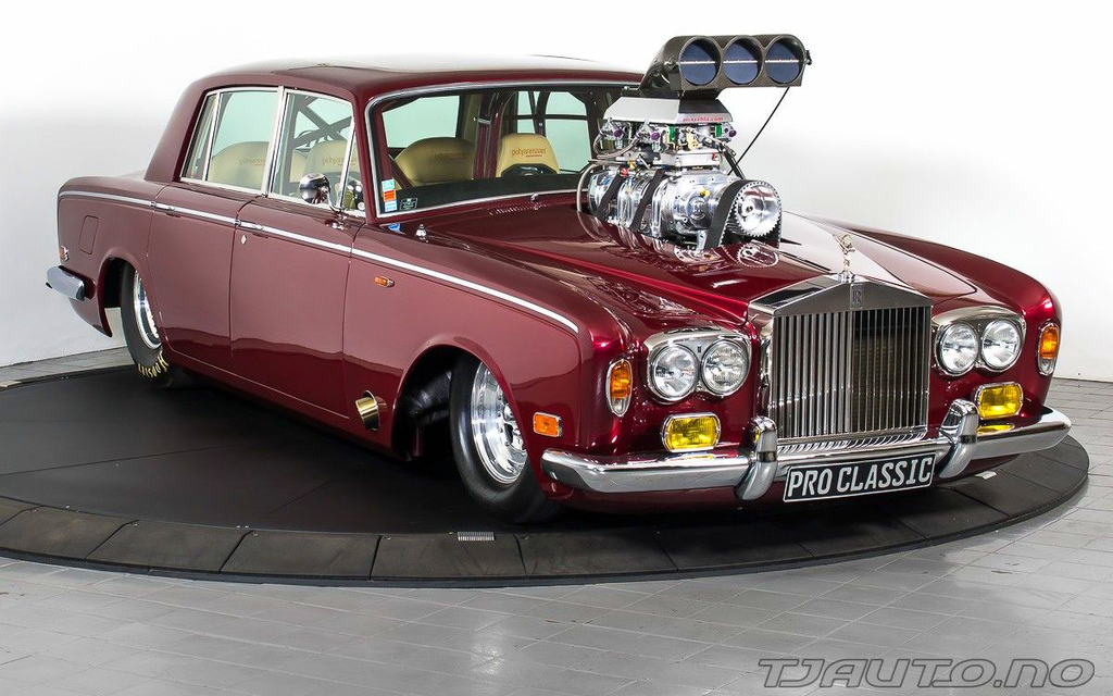 1974 ROLLS ROYCE SS DragRacer | 2000PS Nitro Booster Herzstück  Bild 18 von 18