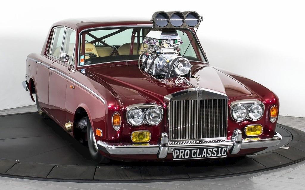 1974 ROLLS ROYCE SS DragRacer | 2000PS Nitro Booster Herzstück  Bild 10 von 18