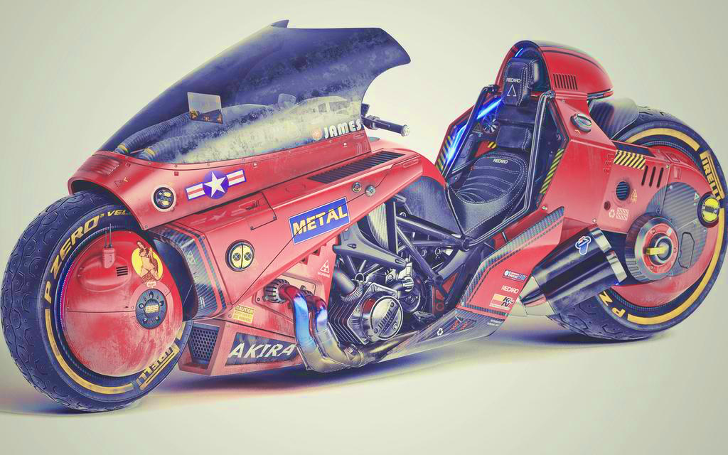 AKIRA CyberBike | Kaneda`s Street Rocket in Neo Tokyo Image 1 from 5