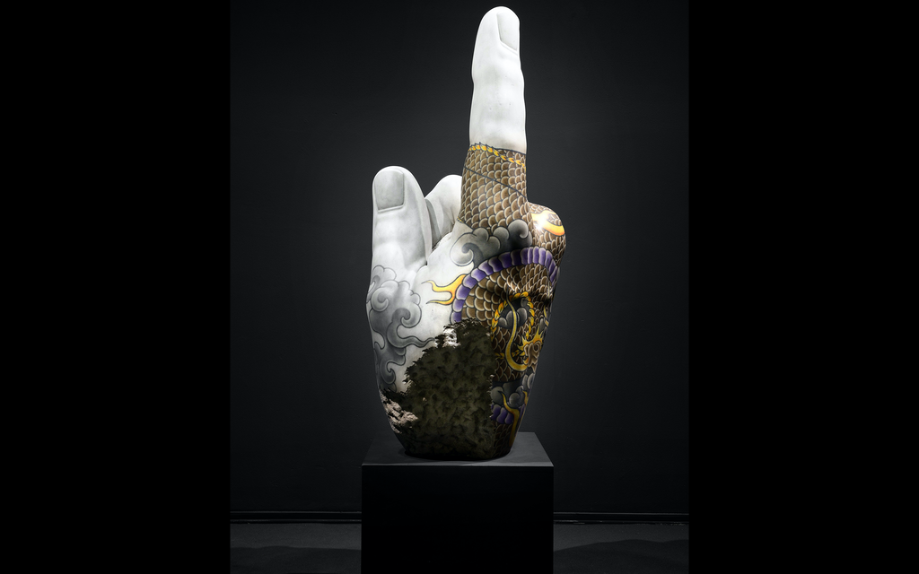 TATTOOS als Körperkunst | BadAss Marmor Skulptur & Yakuza  Bild 5 von 16