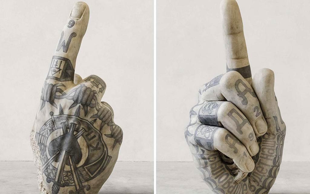 TATTOOS als Körperkunst | BadAss Marmor Skulptur & Yakuza  Image 11 from 16