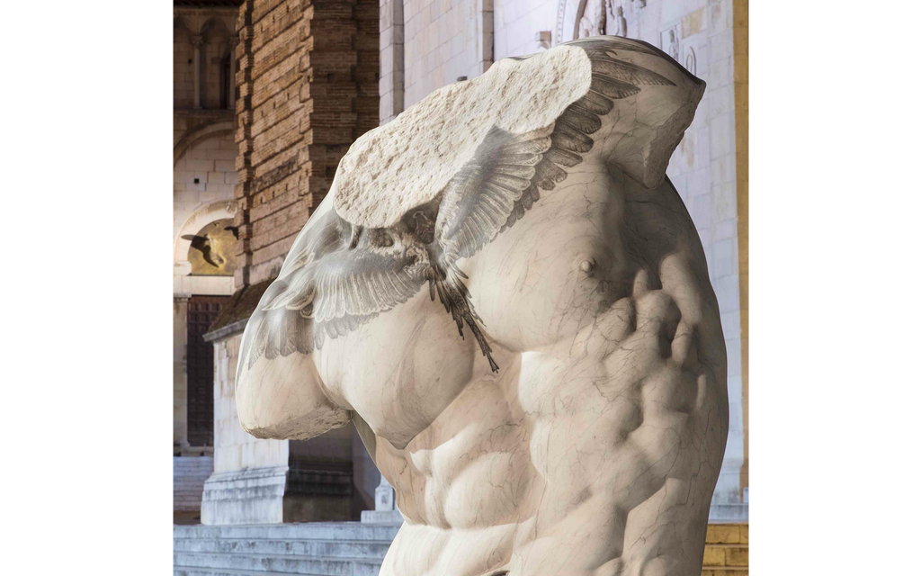 TATTOOS als Körperkunst | BadAss Marmor Skulptur & Yakuza  Image 10 from 16