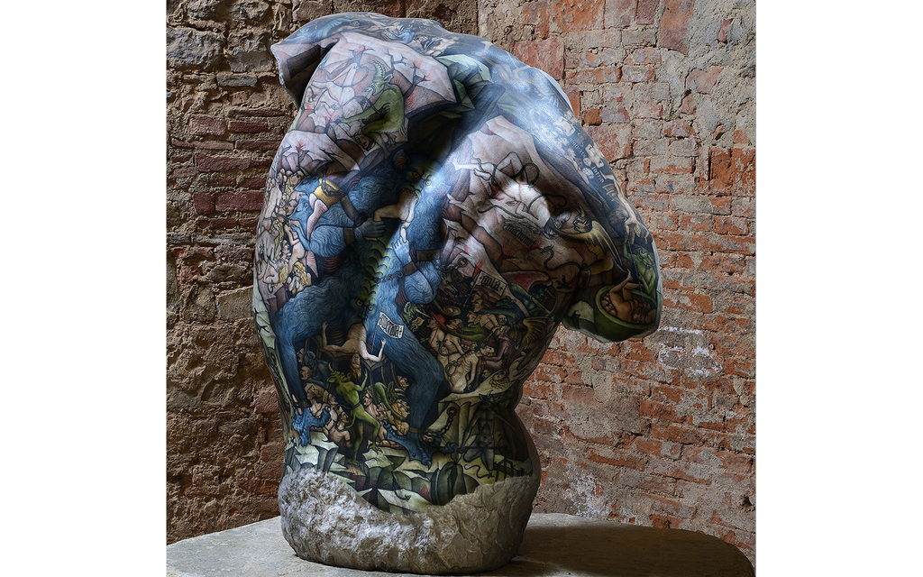 TATTOOS als Körperkunst | BadAss Marmor Skulptur & Yakuza  Bild 14 von 16