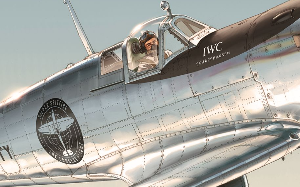 IWC Schaffhausen | Aviatik-Geschichte mit erster Spitfire Weltumrundung  Bild 9 von 9