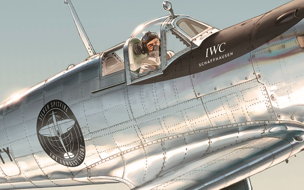 IWC Schaffhausen | Aviatik-Geschichte mit erster Spitfire Weltumrundung  Image 9 from 9