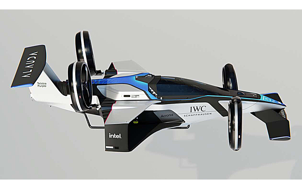 AIRSPEEDER Mk4 | Fliegender F1 Rennwagen - Weltweit schnellstes Wasserstoff Elektro Flugzeug Bild 13 von 13