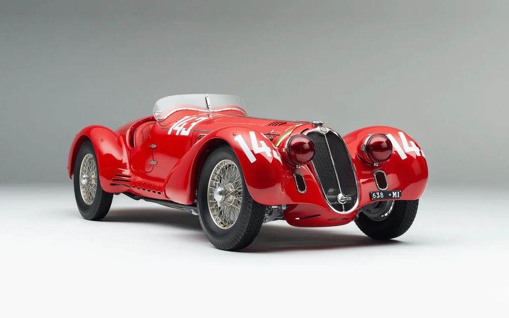 ALFA ROMEO 8C 2900 | Mille-Miglia-Sieger 1938 - 1:8 Meisterwerke der Modellbaukunst