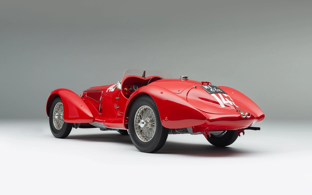 ALFA ROMEO 8C 2900 | Mille-Miglia-Sieger 1938 - 1:8 Meisterwerke der Modellbaukunst Bild 9 von 10
