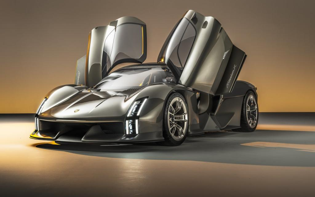 PORSCHE MISSION X | E-Hypercar für neue Nordschleifen Rundenrekorde
