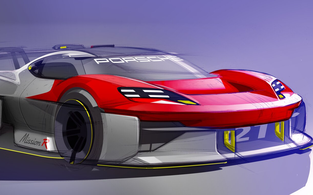 PORSCHE Mission R | Das 1.088 PS E-Motorsport Rennlabor mit 300 km/h Performance  Bild 35 von 43