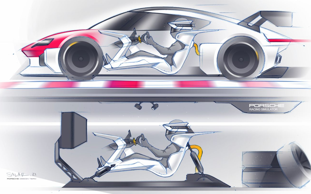 PORSCHE Mission R | Das 1.088 PS E-Motorsport Rennlabor mit 300 km/h Performance  Bild 40 von 43