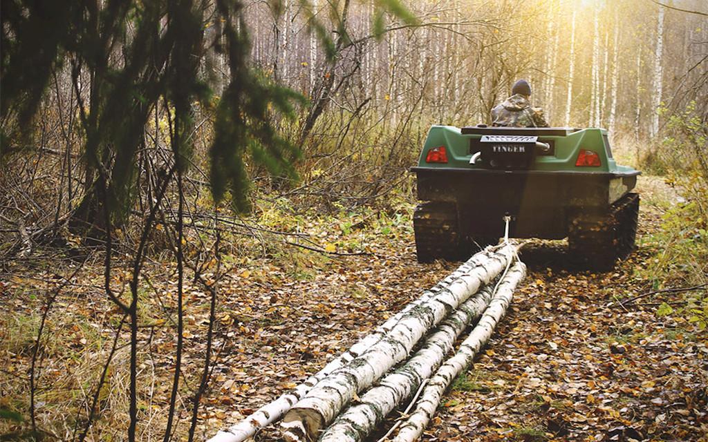 TINGER TRACK 2 | AMPHIBIEN Ketten ATV - 5 Fahrzeuge in einem  Bild 5 von 6