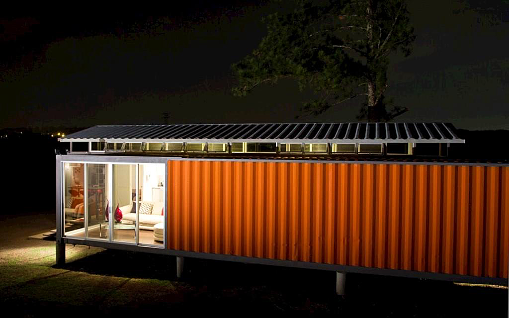 CONTAINER HAUS | PROJEKT HOPE - 40.000 US-Dollar Tiny Haus aus zwei Schiffs Containern  Bild 2 von 17