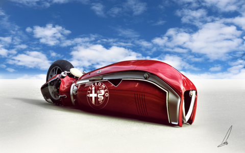 ALFA ROMEO | SPIRITO - Speed Racing Bike Konzept