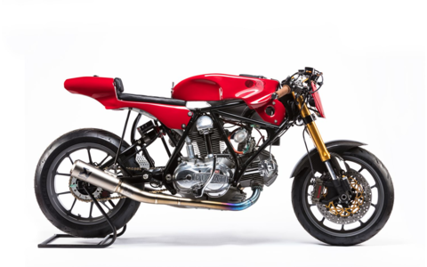 DUCATI 750 GP | WOOLAWAY & ALPINESTARS - Jubiläum Custom Bike Build 