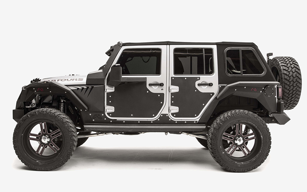 JEEP WRANGLER | FAB - RADIKAL - 4 WD Tactical Body Armor Image 1 from 9