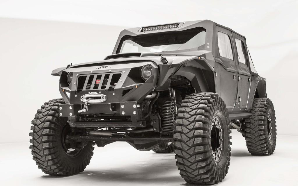 JEEP WRANGLER | FAB - RADIKAL - 4 WD Tactical Body Armor Image 2 from 9