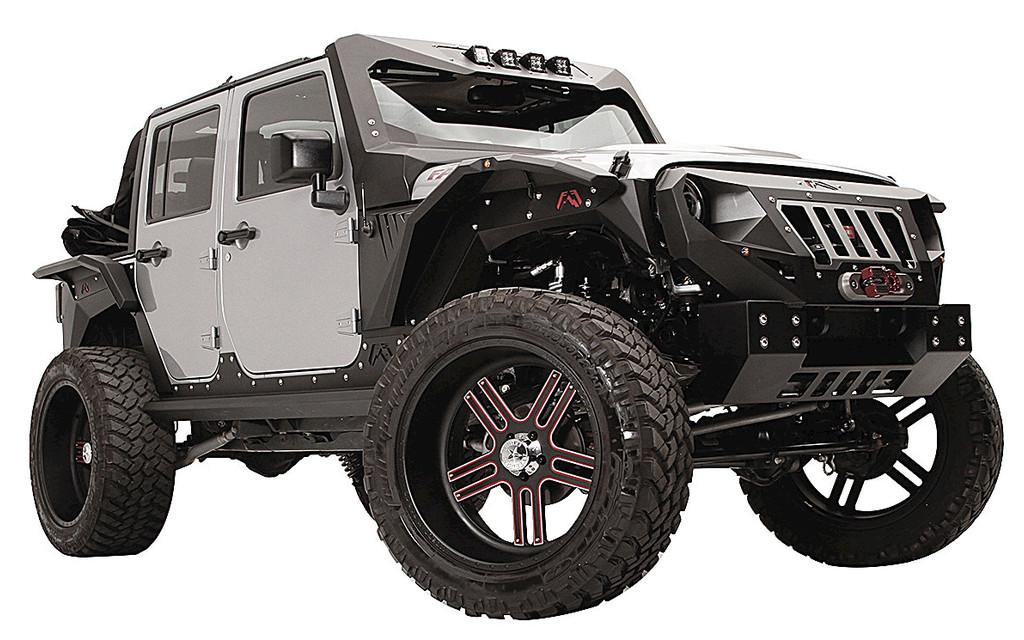 JEEP WRANGLER | FAB - RADIKAL - 4 WD Tactical Body Armor Image 7 from 9