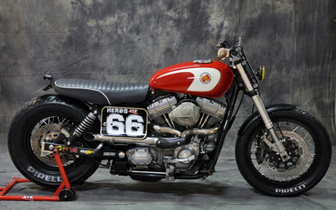 HARLEY DAVIDSON Dyna Super Glide | XTR GABRIELLE - Remake im Street Tracker Style 