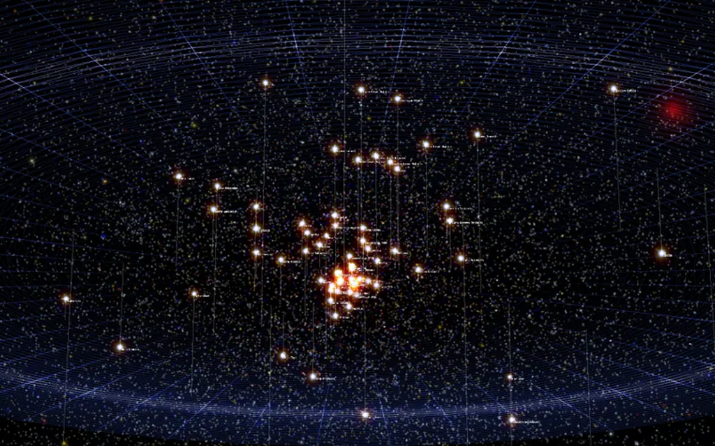 100,000 Stars | Interactive Tour 3D Visualization