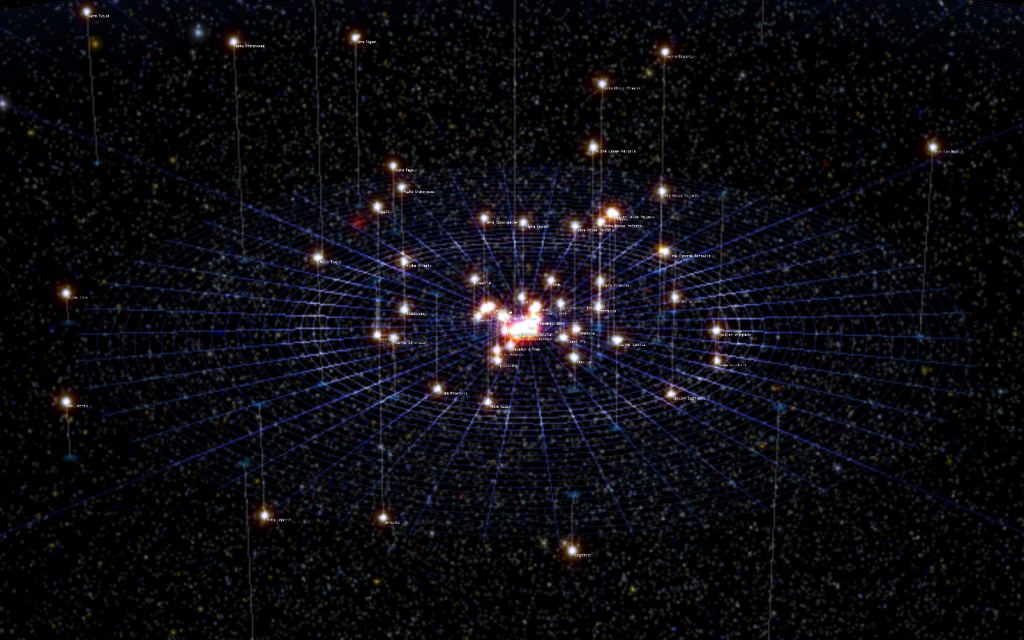 100,000 Stars | Interactive Tour 3D Visualization Image 1 from 6